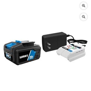 HART 20-Volt Lithium-Ion 4.0Ah Battery and Charger Kit